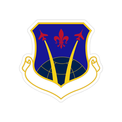 926 Wing AFRC (U.S. Air Force) REVERSE PRINT Transparent STICKER-6" × 6"-The Sticker Space