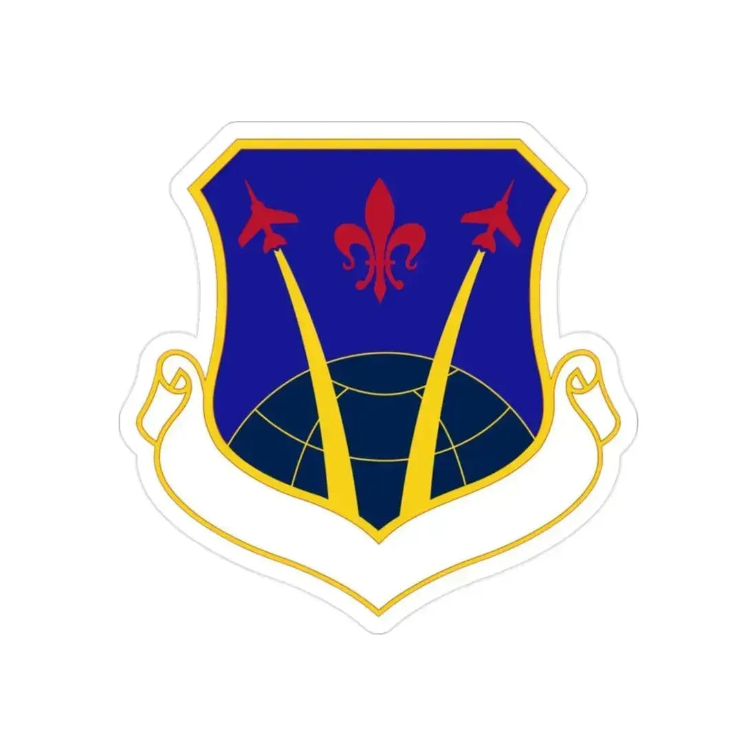 926 Wing AFRC (U.S. Air Force) REVERSE PRINT Transparent Die-Cut STICKER 2 Inch Die-Cut Transparent - The Sticker Space