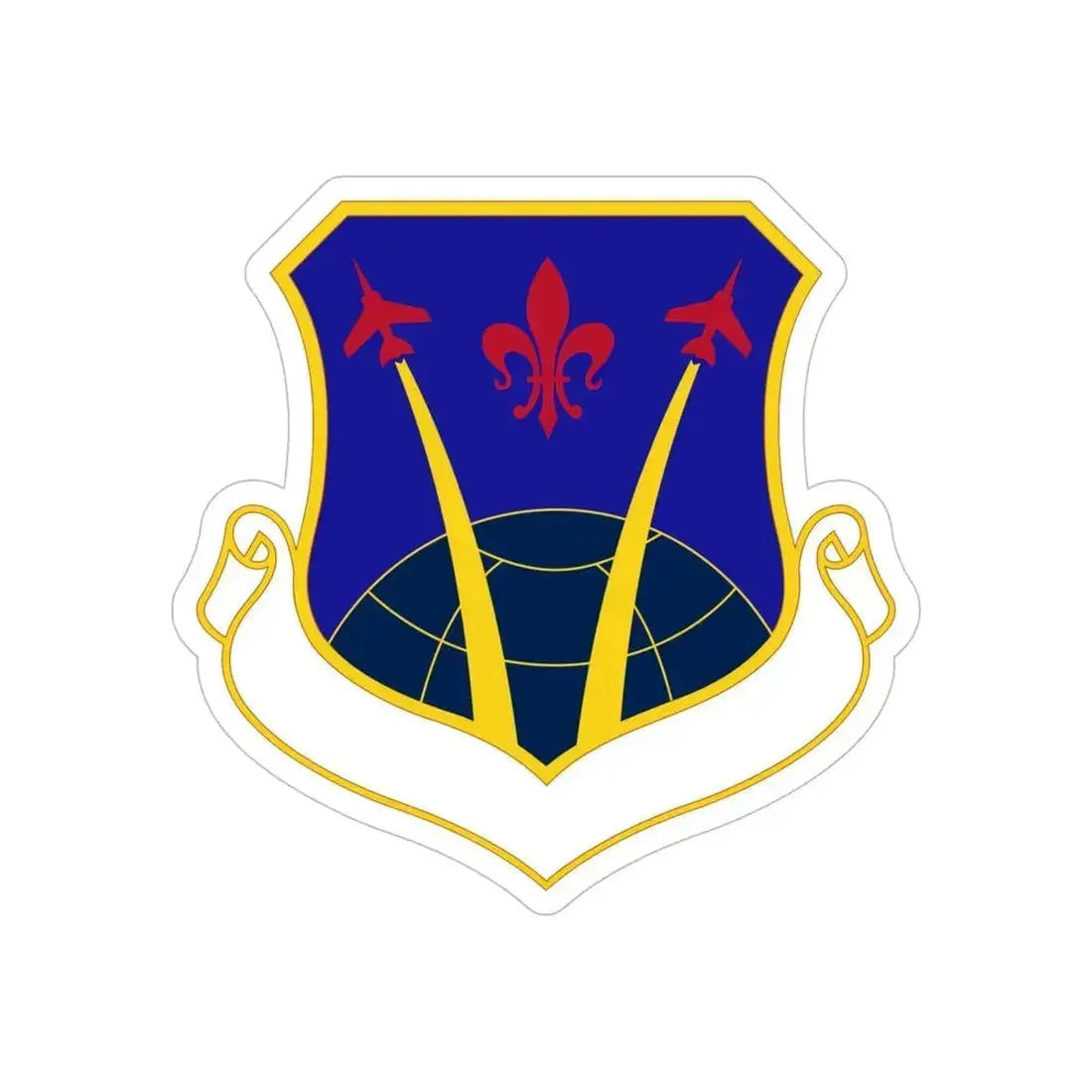 926 Wing AFRC (U.S. Air Force) REVERSE PRINT Transparent Die-Cut STICKER 6 Inch Die-Cut Transparent - The Sticker Space