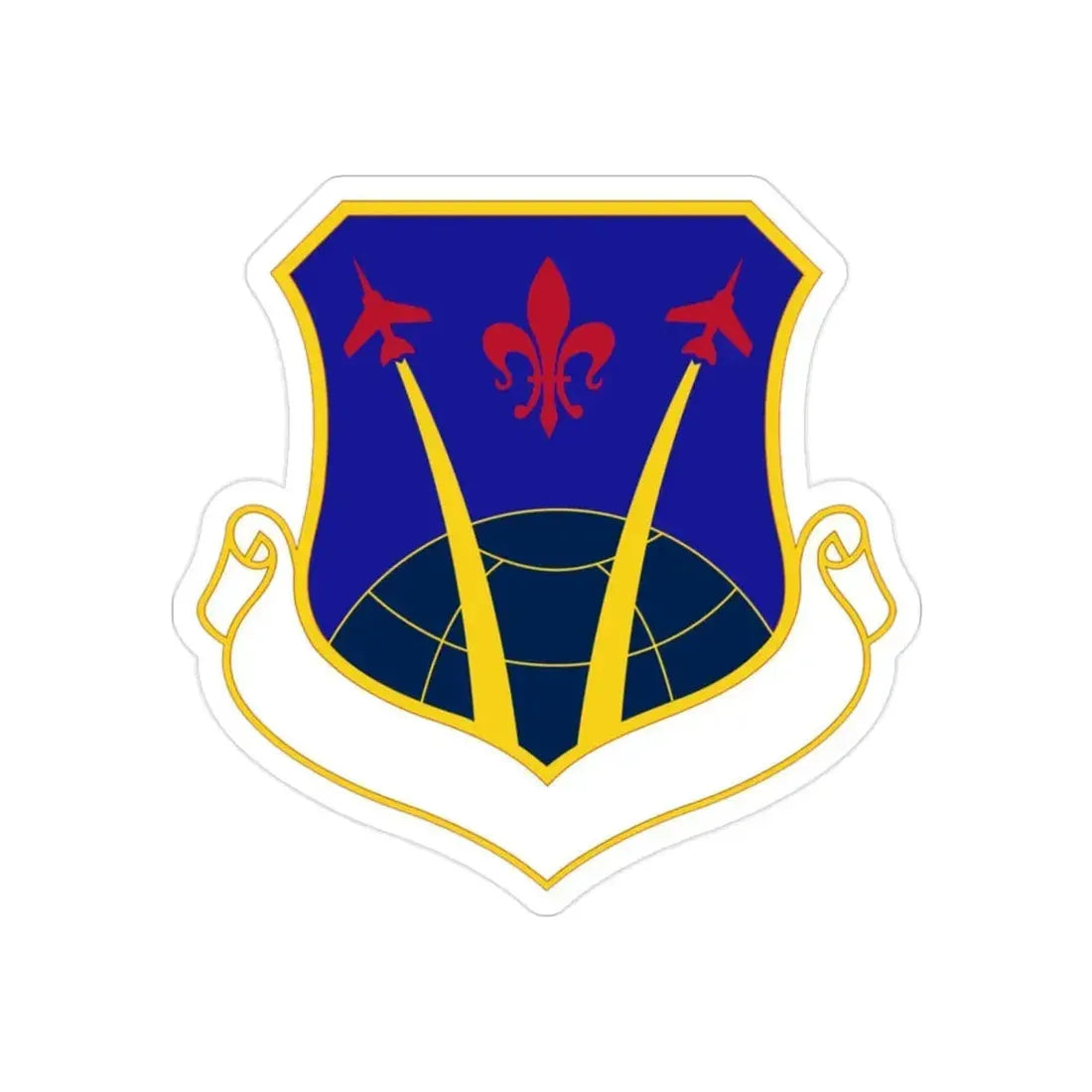 926 Wing AFRC (U.S. Air Force) REVERSE PRINT Transparent Die-Cut STICKER - The Sticker Space