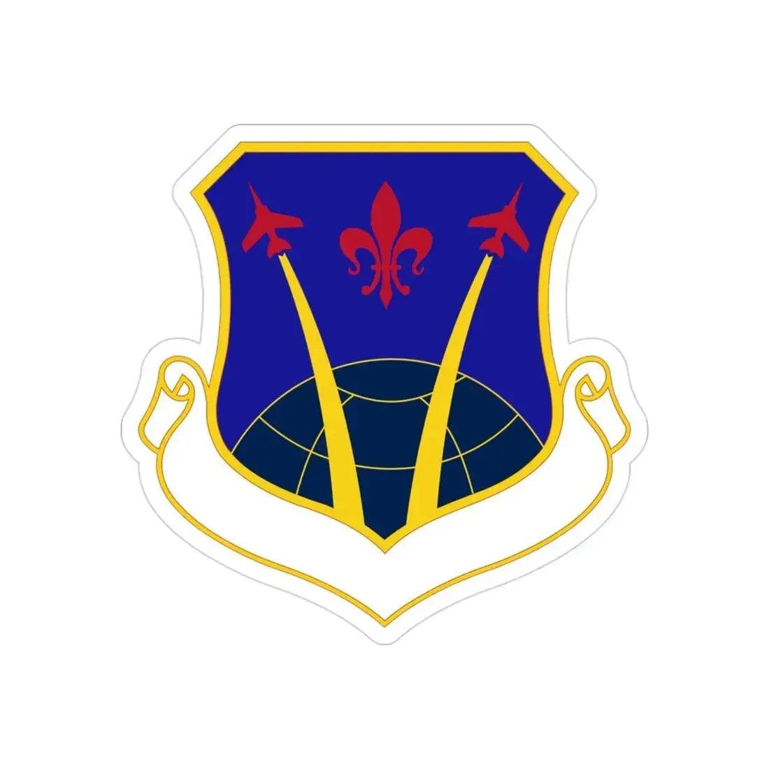 926 Wing AFRC (U.S. Air Force) REVERSE PRINT Transparent Die-Cut STICKER - The Sticker Space