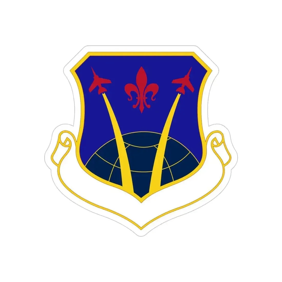 926 Wing AFRC (U.S. Air Force) REVERSE PRINT Transparent Die-Cut STICKER - The Sticker Space