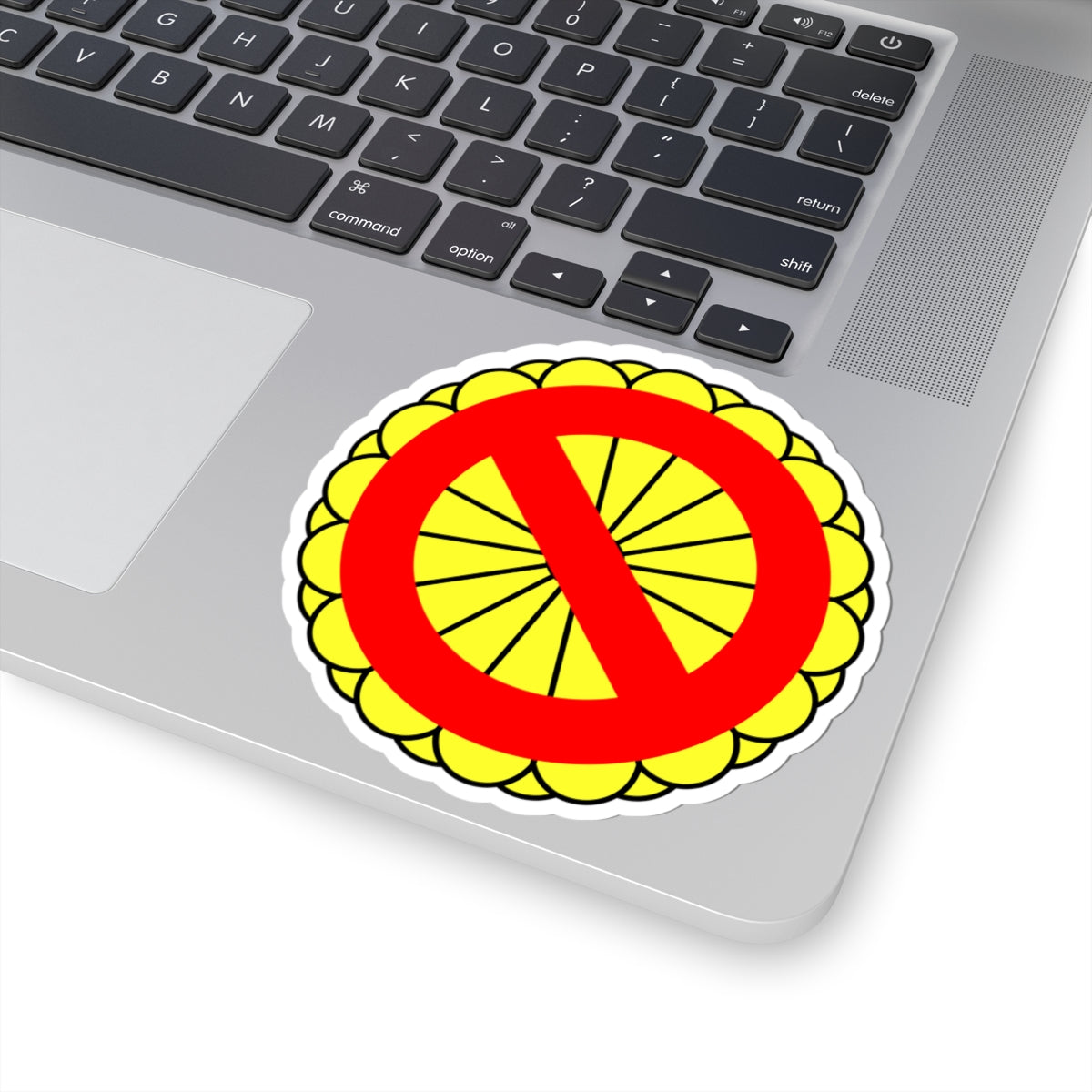 Anti Imperial Seal of Japan (Japan) (Coat of Arms) STICKER Vinyl Kiss-Cut Decal