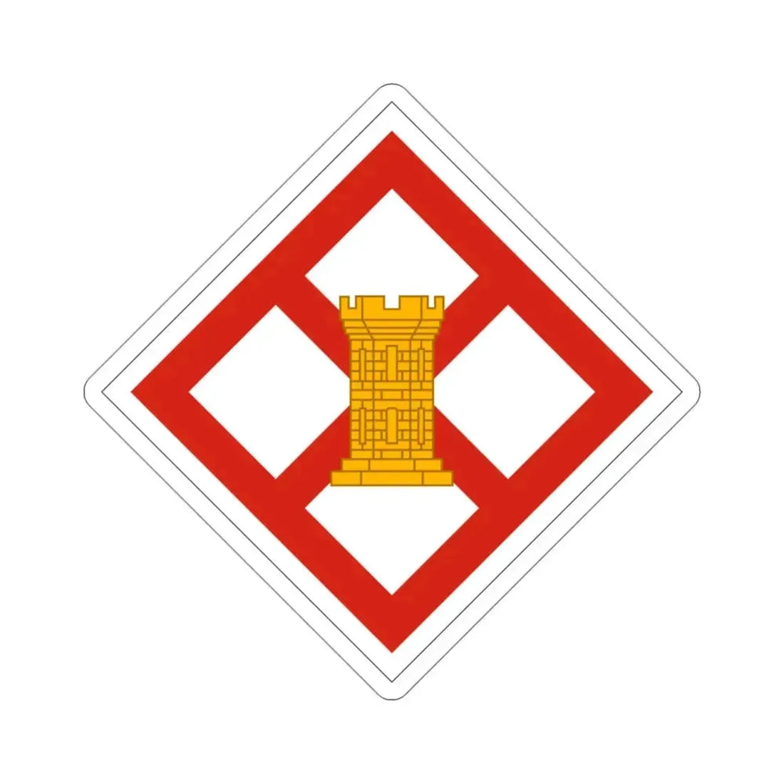 926th Engineer Brigade (U.S. Army) STICKER Vinyl Die-Cut Decal 3 Inch - The Sticker Space