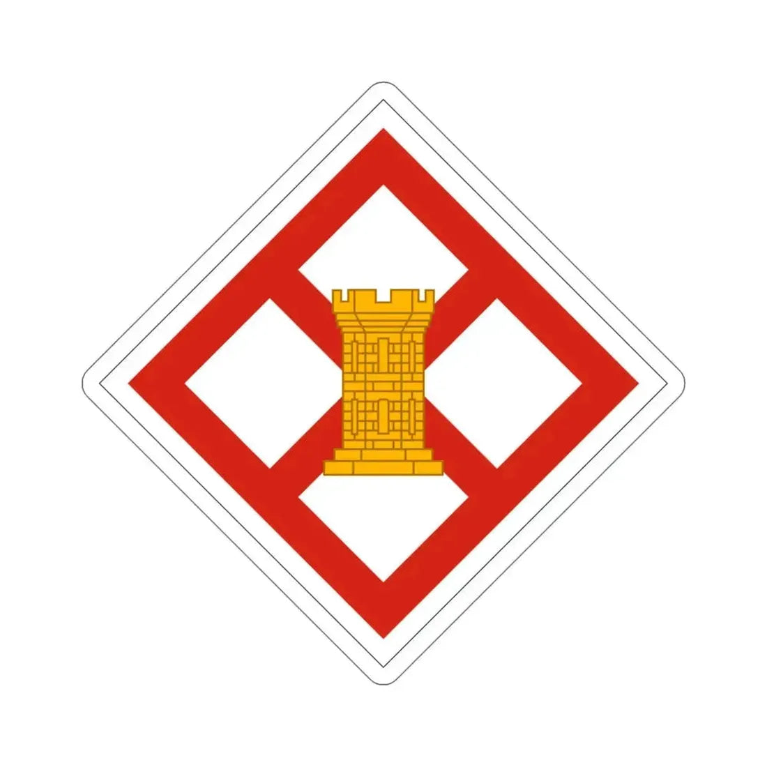 926th Engineer Brigade (U.S. Army) STICKER Vinyl Die-Cut Decal 5 Inch - The Sticker Space