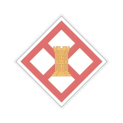 926th Engineer Brigade (U.S. Army) STICKER Vinyl Kiss-Cut Decal 2 Inch Transparent - The Sticker Space