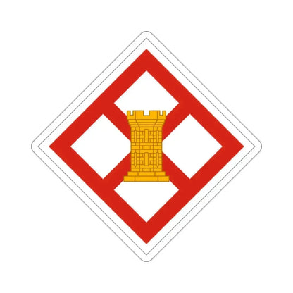 926th Engineer Brigade (U.S. Army) STICKER Vinyl Kiss-Cut Decal 2 Inch White - The Sticker Space