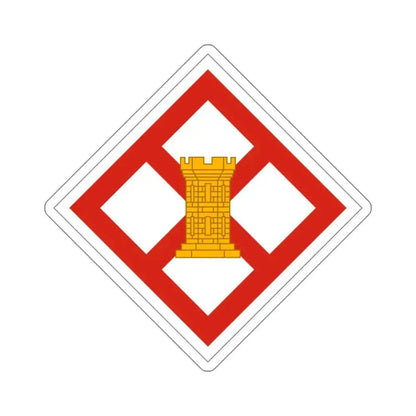 926th Engineer Brigade (U.S. Army) STICKER Vinyl Kiss-Cut Decal 3 Inch White - The Sticker Space