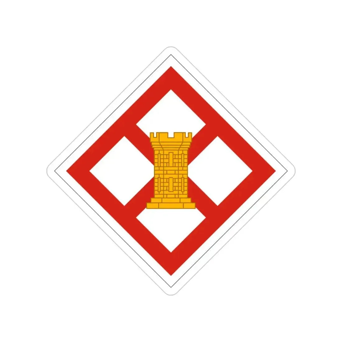 926th Engineer Brigade (U.S. Army) Transparent STICKER Die-Cut Vinyl Decal 3 Inch - The Sticker Space