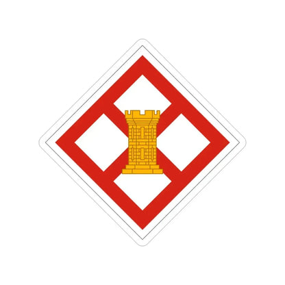 926th Engineer Brigade (U.S. Army) Transparent STICKER Die-Cut Vinyl Decal 3 Inch - The Sticker Space