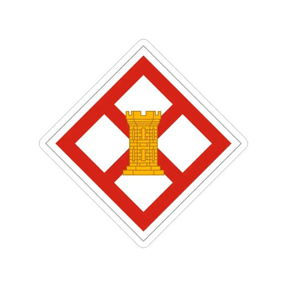 926th Engineer Brigade (U.S. Army) Transparent STICKER Die-Cut Vinyl Decal 4 Inch - The Sticker Space