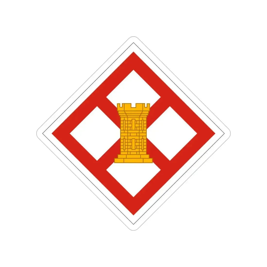 926th Engineer Brigade (U.S. Army) Transparent STICKER Die-Cut Vinyl Decal 6 Inch - The Sticker Space