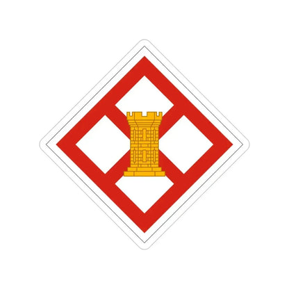 926th Engineer Brigade (U.S. Army) Transparent STICKER Die-Cut Vinyl Decal 6 Inch - The Sticker Space