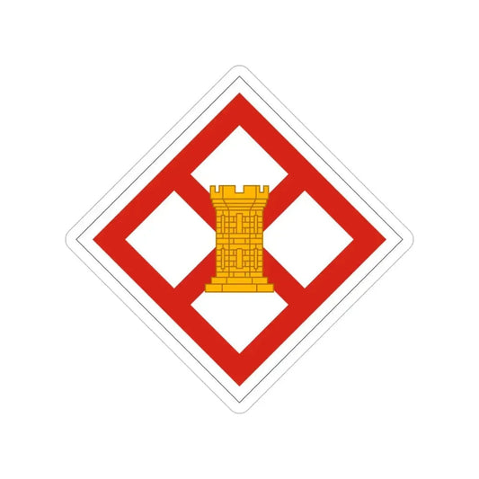 926th Engineer Brigade (U.S. Army) Transparent STICKER Die-Cut Vinyl Decal 6 Inch - The Sticker Space