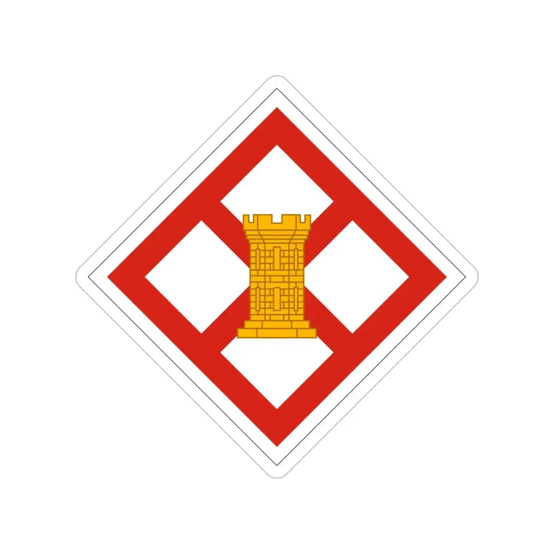 926th Engineer Brigade (U.S. Army) Transparent STICKER Die-Cut Vinyl Decal - The Sticker Space