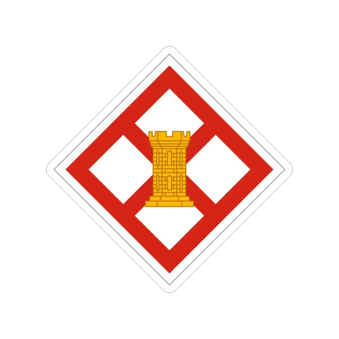 926th Engineer Brigade (U.S. Army) Transparent STICKER Die-Cut Vinyl Decal - The Sticker Space