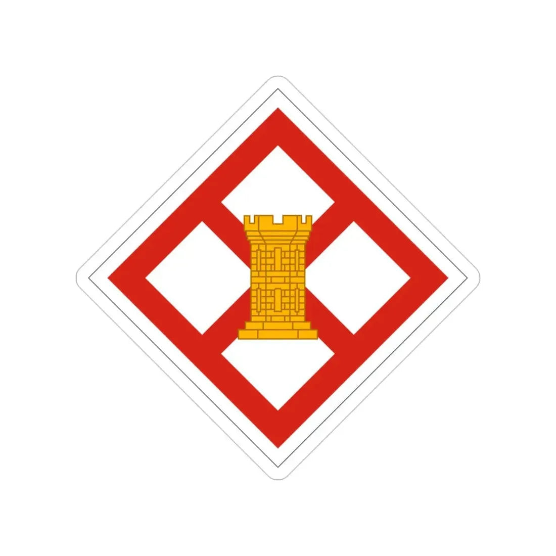 926th Engineer Brigade (U.S. Army) Transparent STICKER Die-Cut Vinyl Decal - The Sticker Space