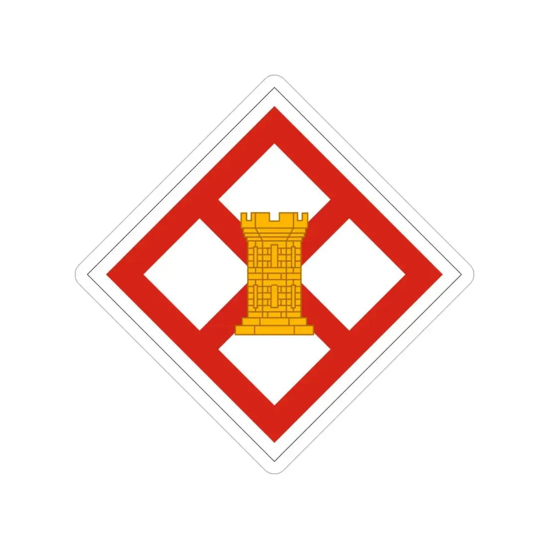 926th Engineer Brigade (U.S. Army) Transparent STICKER Die-Cut Vinyl Decal - The Sticker Space