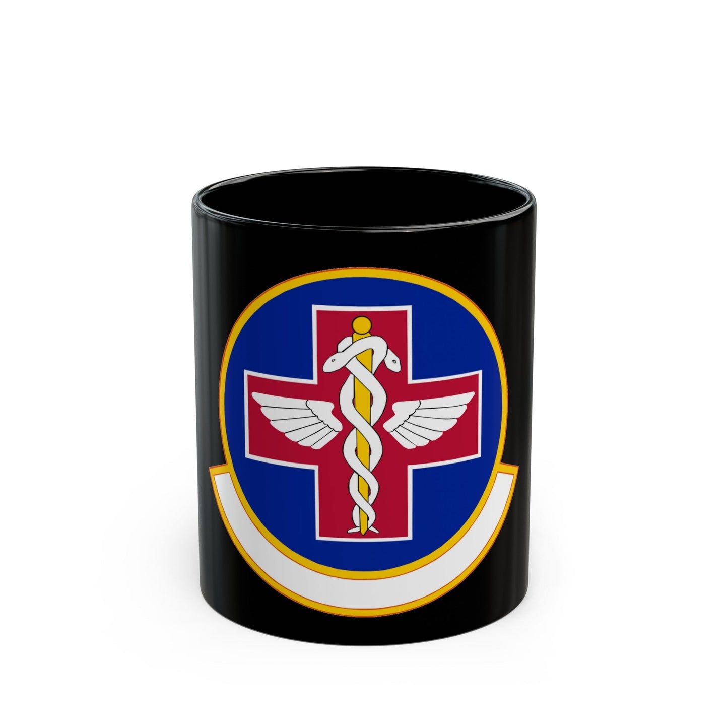 927 Aerospace Medicine Squadron AFRC (U.S. Air Force) Black Coffee Mug-11oz-The Sticker Space