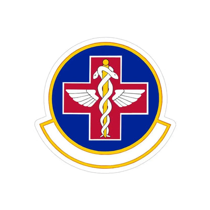 927 Aerospace Medicine Squadron AFRC (U.S. Air Force) REVERSE PRINT Transparent Die-Cut STICKER - The Sticker Space
