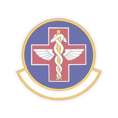 927 Aerospace Medicine Squadron AFRC (U.S. Air Force) STICKER Vinyl Kiss-Cut Decal 3 Inch Transparent - The Sticker Space