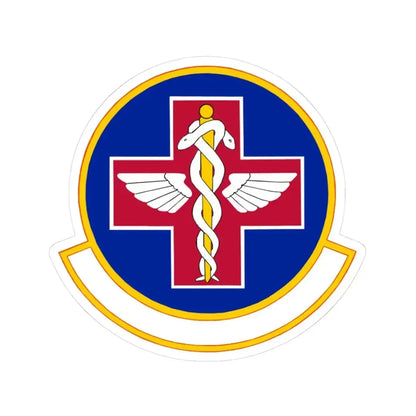927 Aerospace Medicine Squadron AFRC (U.S. Air Force) STICKER Vinyl Kiss-Cut Decal 3 Inch White - The Sticker Space