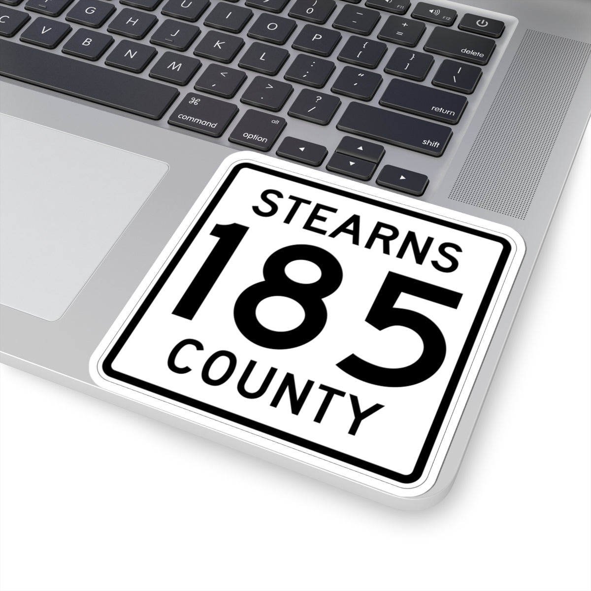 Stearns County Route 185 (Minnesota) (Road Sign) STICKER Vinyl Kiss-Cut Decal