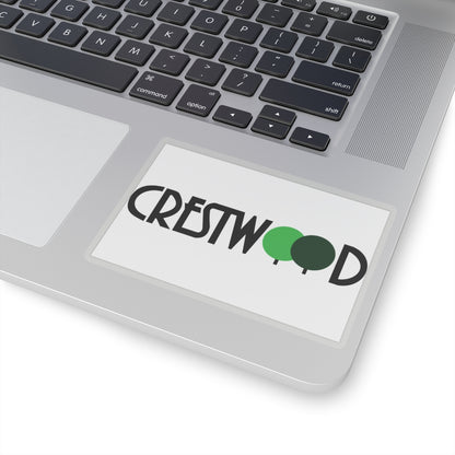 Flag of Crestwood, Missouri - STICKER Vinyl Kiss-Cut Decal