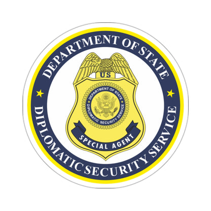 Seal of the United States Diplomatic Security Service - STICKER Vinyl Kiss-Cut Decal