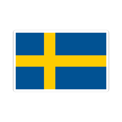 Flag of Sweden (Sweden) STICKER Vinyl Kiss-Cut Decal