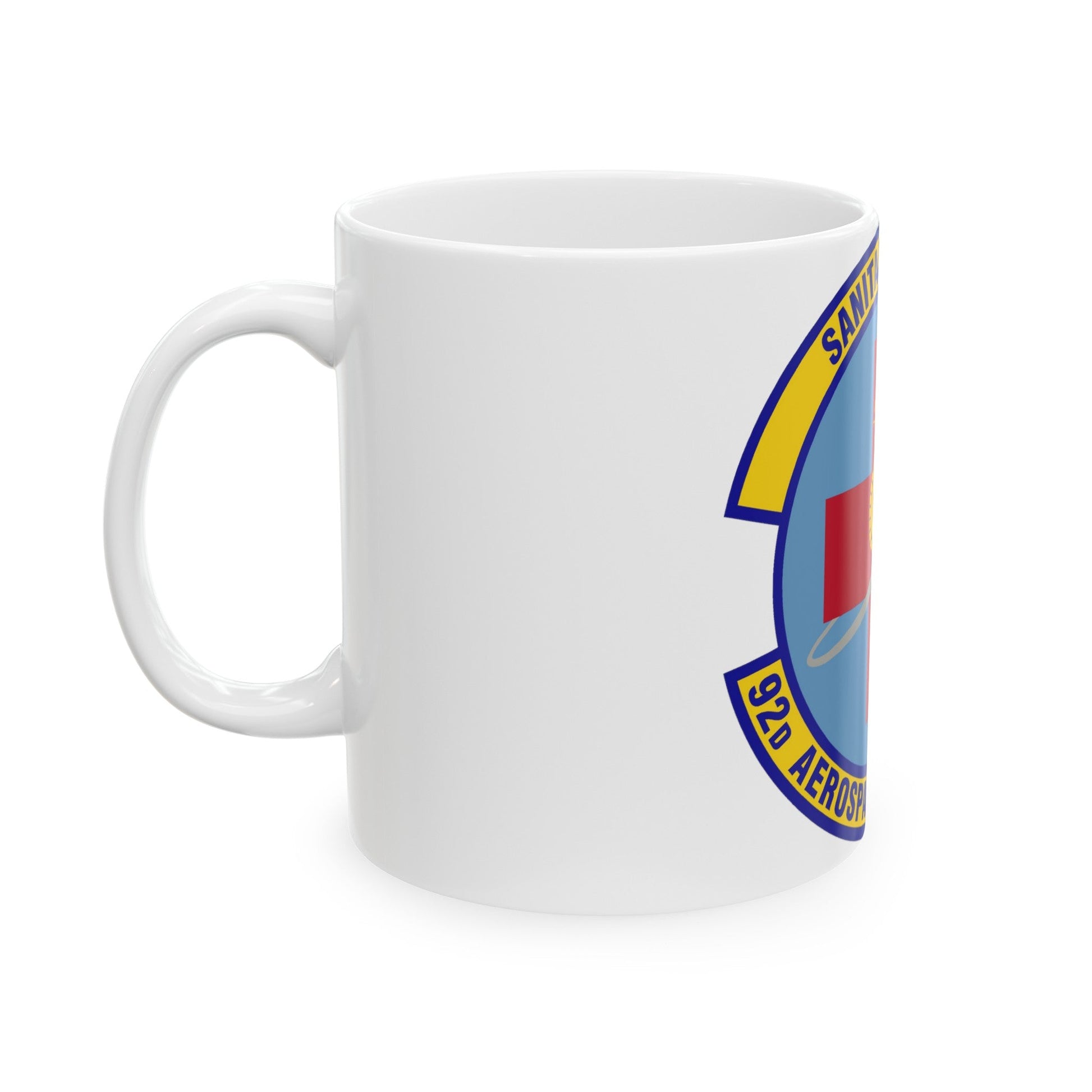 92d Aerospace Medicine Squadron (U.S. Air Force) White Coffee Mug-The Sticker Space