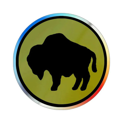 92nd Infantry Division (U.S. Army) Holographic STICKER Die-Cut Vinyl Decal - The Sticker Space