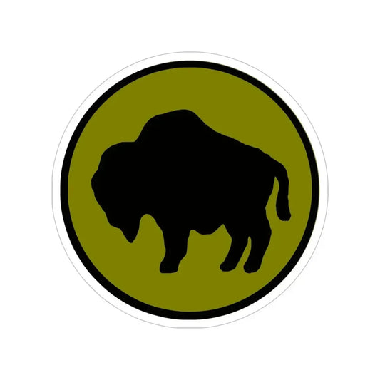 92nd Infantry Division  (U.S. Army) Transparent STICKER Die-Cut Vinyl Decal 6 Inch - The Sticker Space