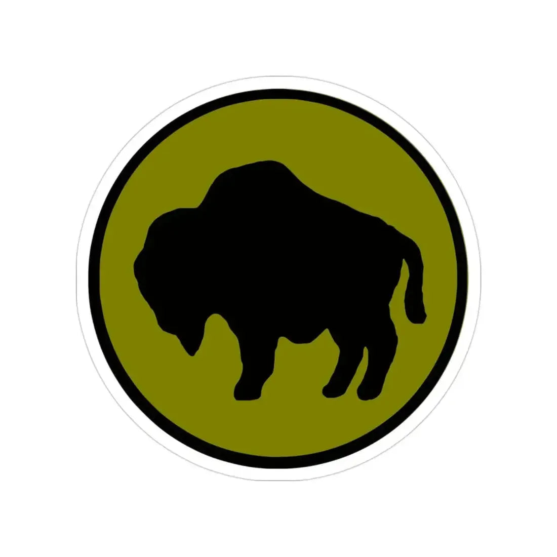92nd Infantry Division  (U.S. Army) Transparent STICKER Die-Cut Vinyl Decal - The Sticker Space
