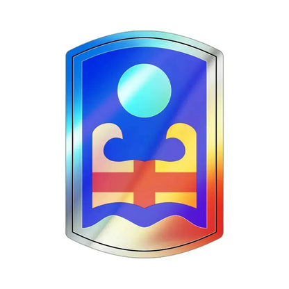 92nd Maneuver Enhancement Brigade (U.S. Army) Holographic STICKER Die-Cut Vinyl Decal 4 Inch Holographic - The Sticker Space