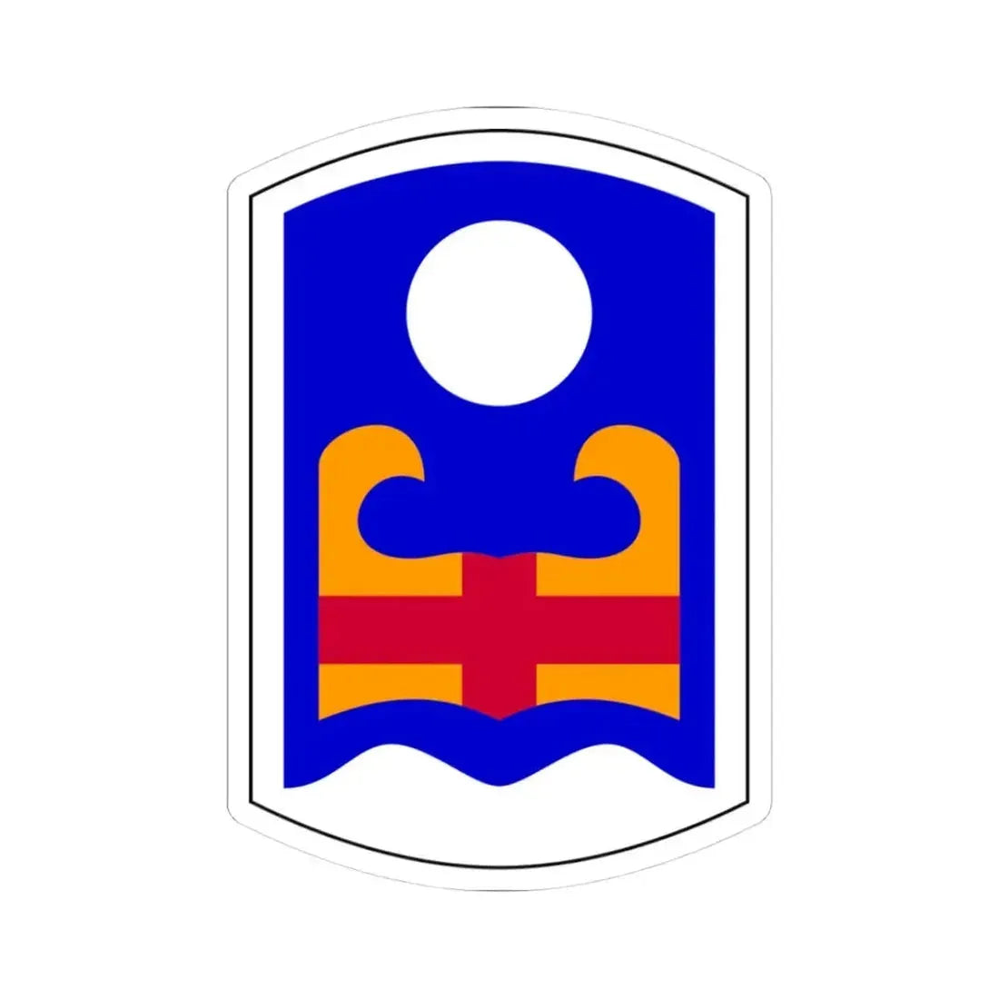 92nd Maneuver Enhancement Brigade (U.S. Army) STICKER Vinyl Kiss-Cut Decal 3 Inch White - The Sticker Space