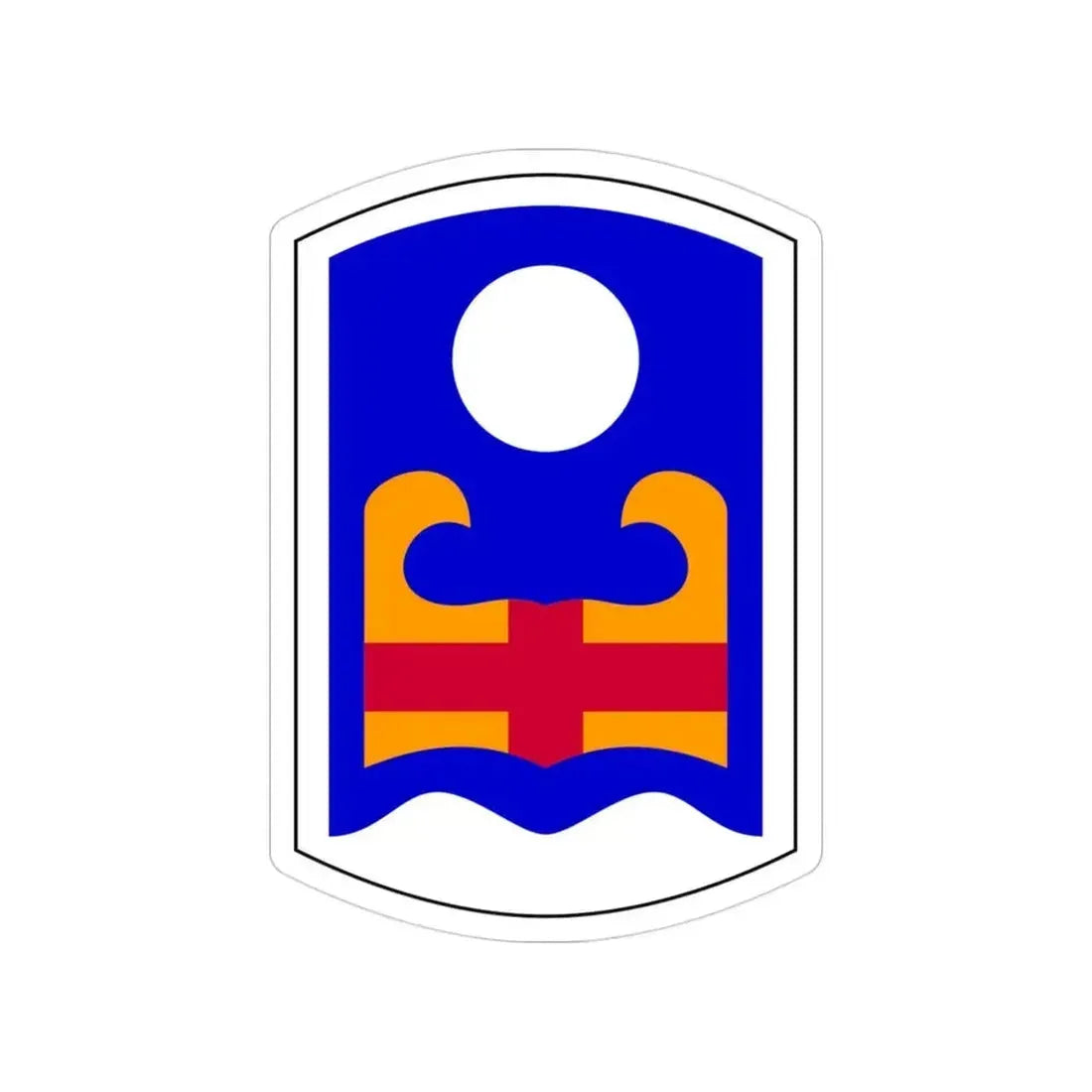 92nd Maneuver Enhancement Brigade (U.S. Army) Transparent STICKER Die-Cut Vinyl Decal 3 Inch - The Sticker Space