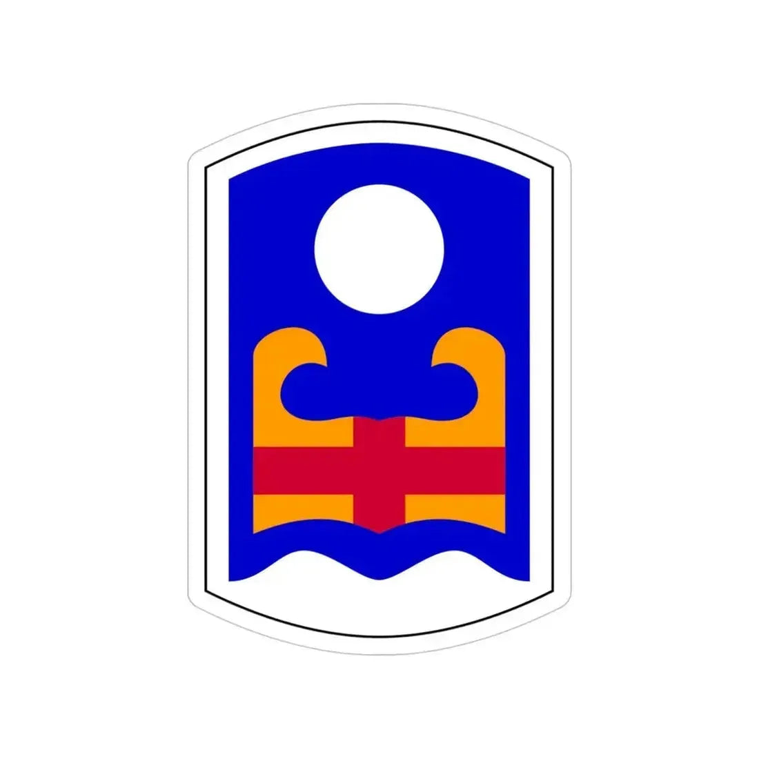 92nd Maneuver Enhancement Brigade (U.S. Army) Transparent STICKER Die-Cut Vinyl Decal 4 Inch - The Sticker Space