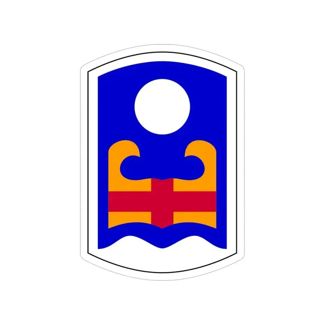 92nd Maneuver Enhancement Brigade (U.S. Army) Transparent STICKER Die-Cut Vinyl Decal 5 Inch - The Sticker Space