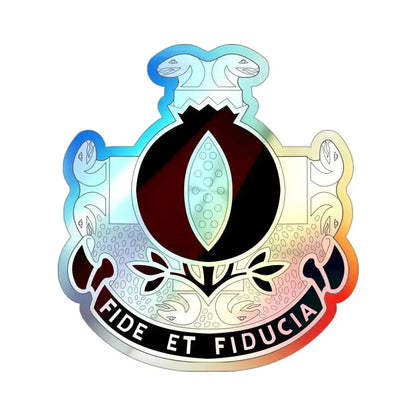 93 Evacuation Hospital (U.S. Army) Holographic STICKER Die-Cut Vinyl Decal 3 Inch Holographic - The Sticker Space