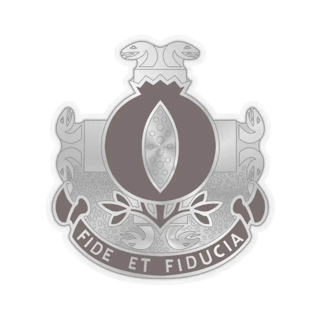 93 Evacuation Hospital (U.S. Army) STICKER Vinyl Kiss-Cut Decal 2 Inch Transparent - The Sticker Space