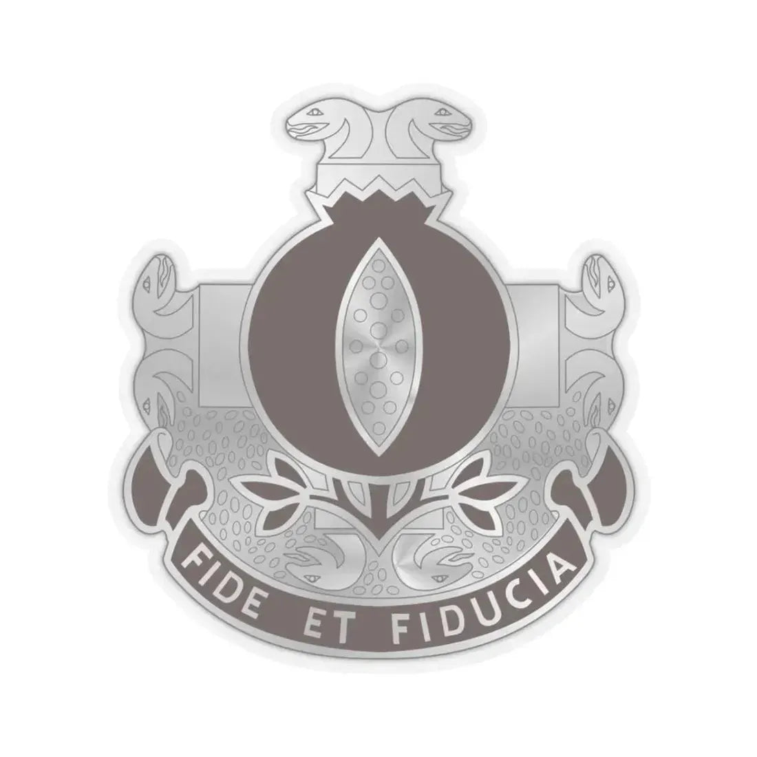 93 Evacuation Hospital (U.S. Army) STICKER Vinyl Kiss-Cut Decal 3 Inch Transparent - The Sticker Space