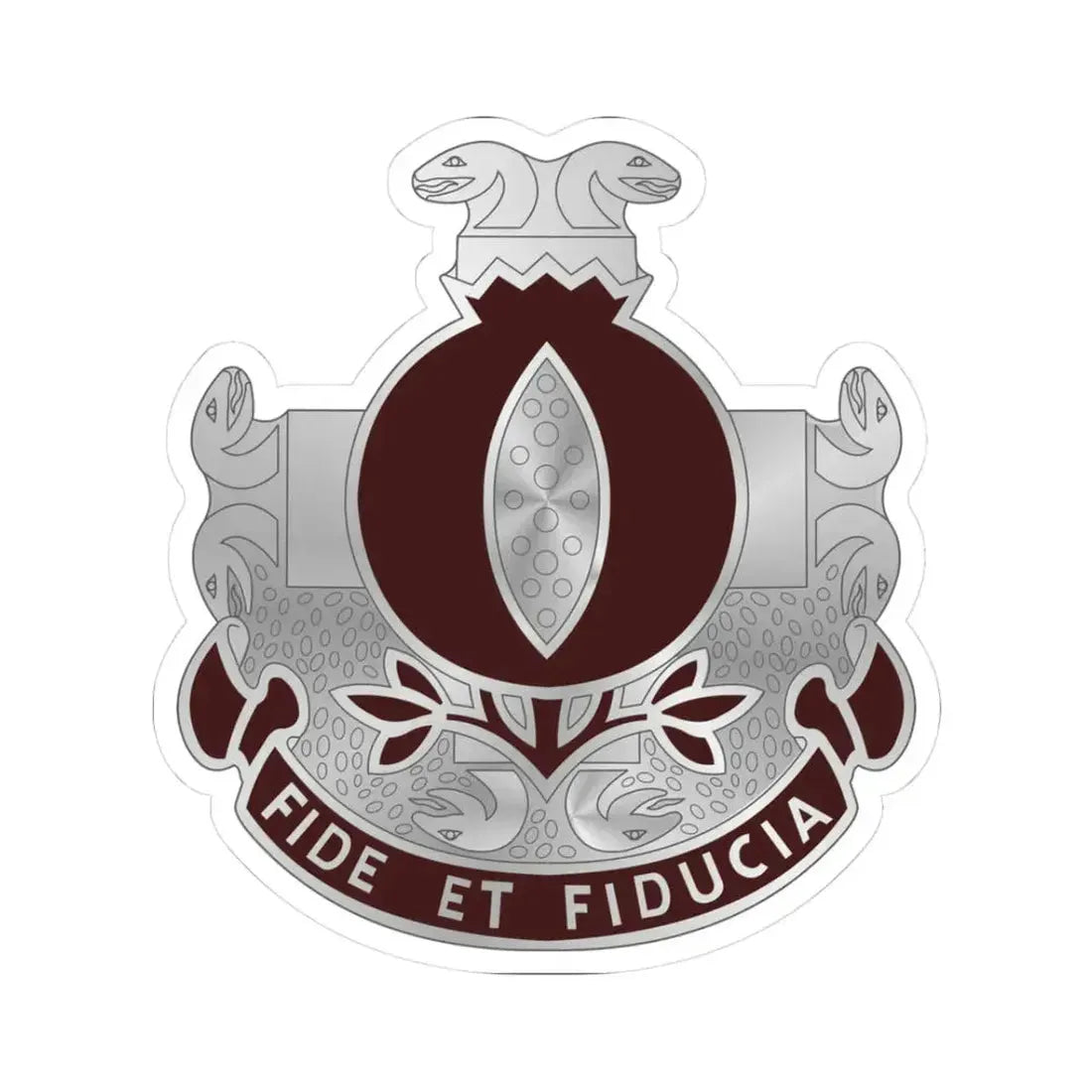 93 Evacuation Hospital (U.S. Army) STICKER Vinyl Kiss-Cut Decal 3 Inch White - The Sticker Space