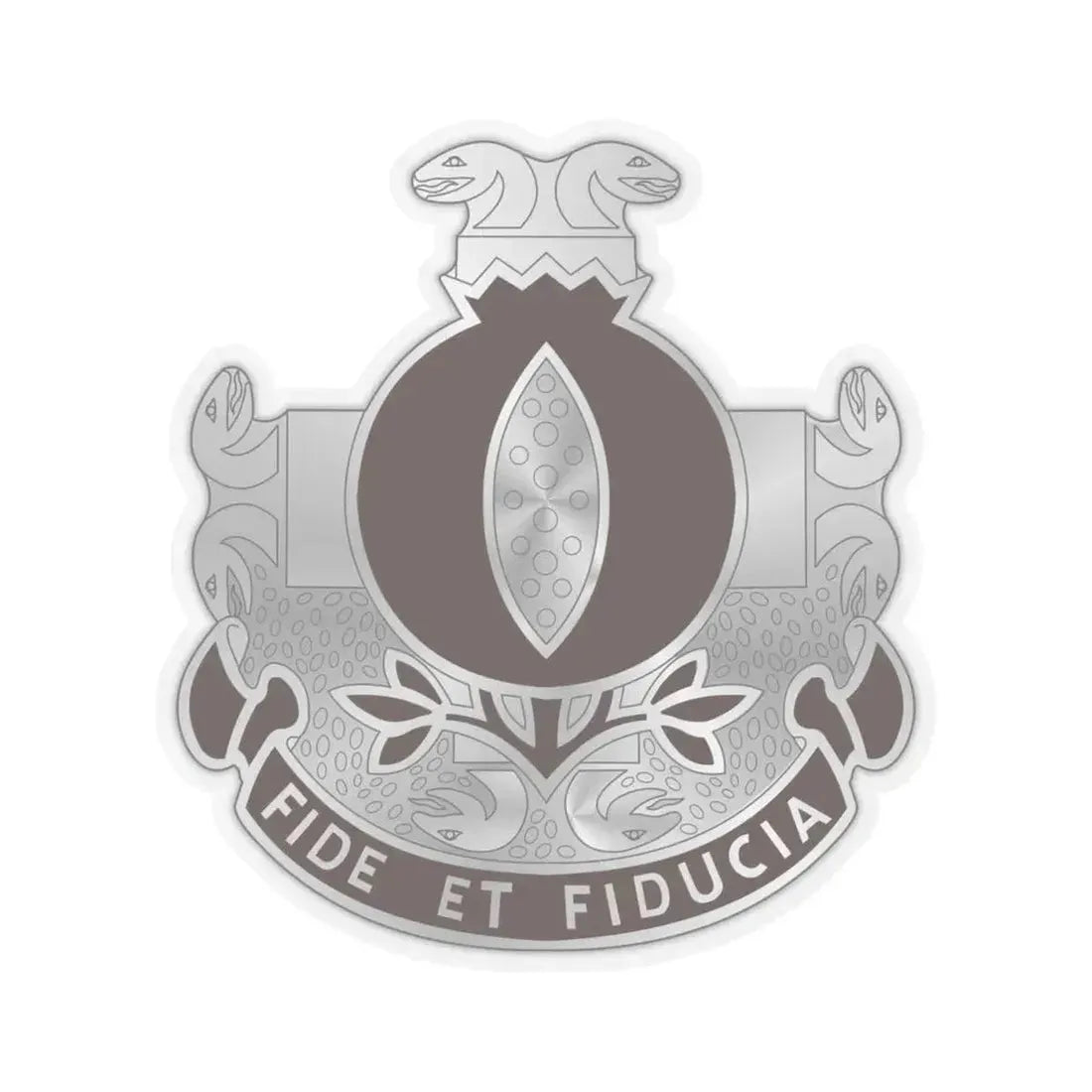 93 Evacuation Hospital (U.S. Army) STICKER Vinyl Kiss-Cut Decal 4 Inch Transparent - The Sticker Space