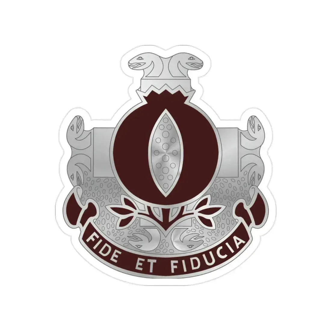 93 Evacuation Hospital (U.S. Army) Transparent STICKER Die-Cut Vinyl Decal 2 Inch - The Sticker Space