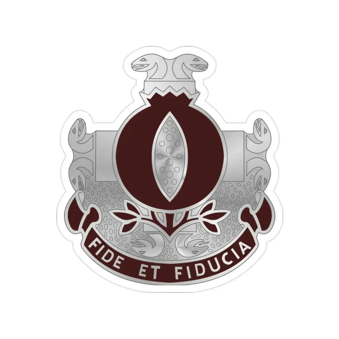 93 Evacuation Hospital (U.S. Army) Transparent STICKER Die-Cut Vinyl Decal 2 Inch - The Sticker Space