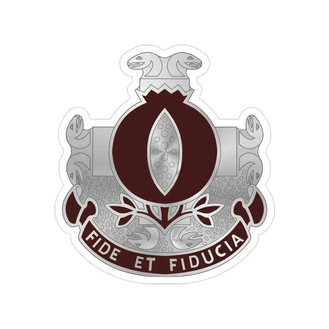 93 Evacuation Hospital (U.S. Army) Transparent STICKER Die-Cut Vinyl Decal 3 Inch - The Sticker Space