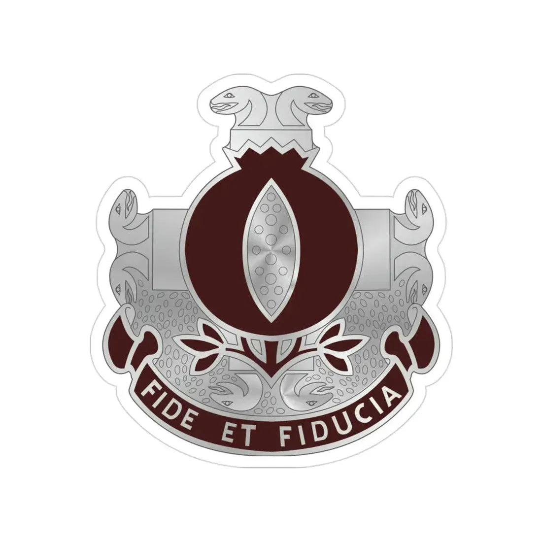 93 Evacuation Hospital (U.S. Army) Transparent STICKER Die-Cut Vinyl Decal 3 Inch - The Sticker Space