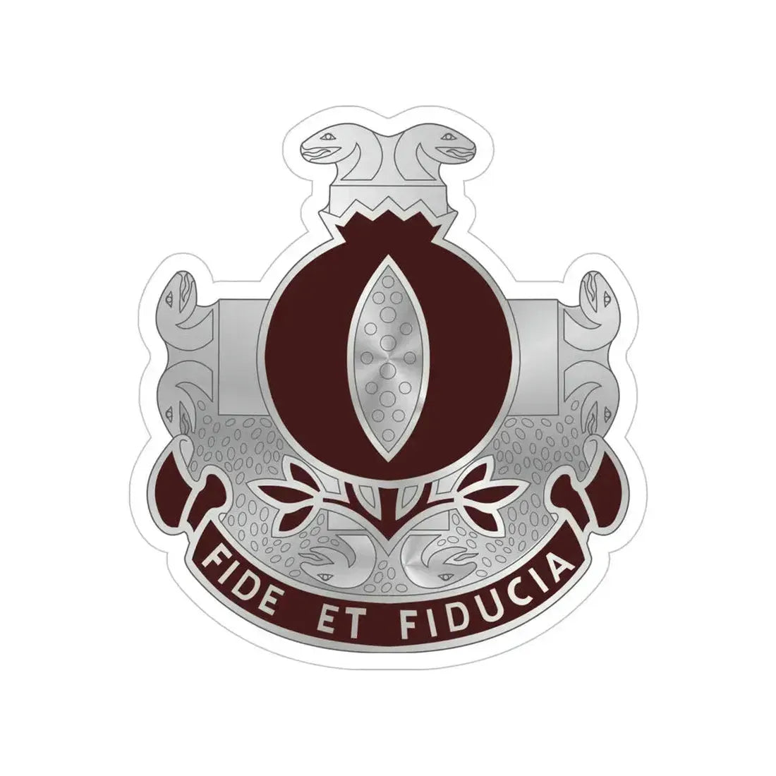 93 Evacuation Hospital (U.S. Army) Transparent STICKER Die-Cut Vinyl Decal 5 Inch - The Sticker Space