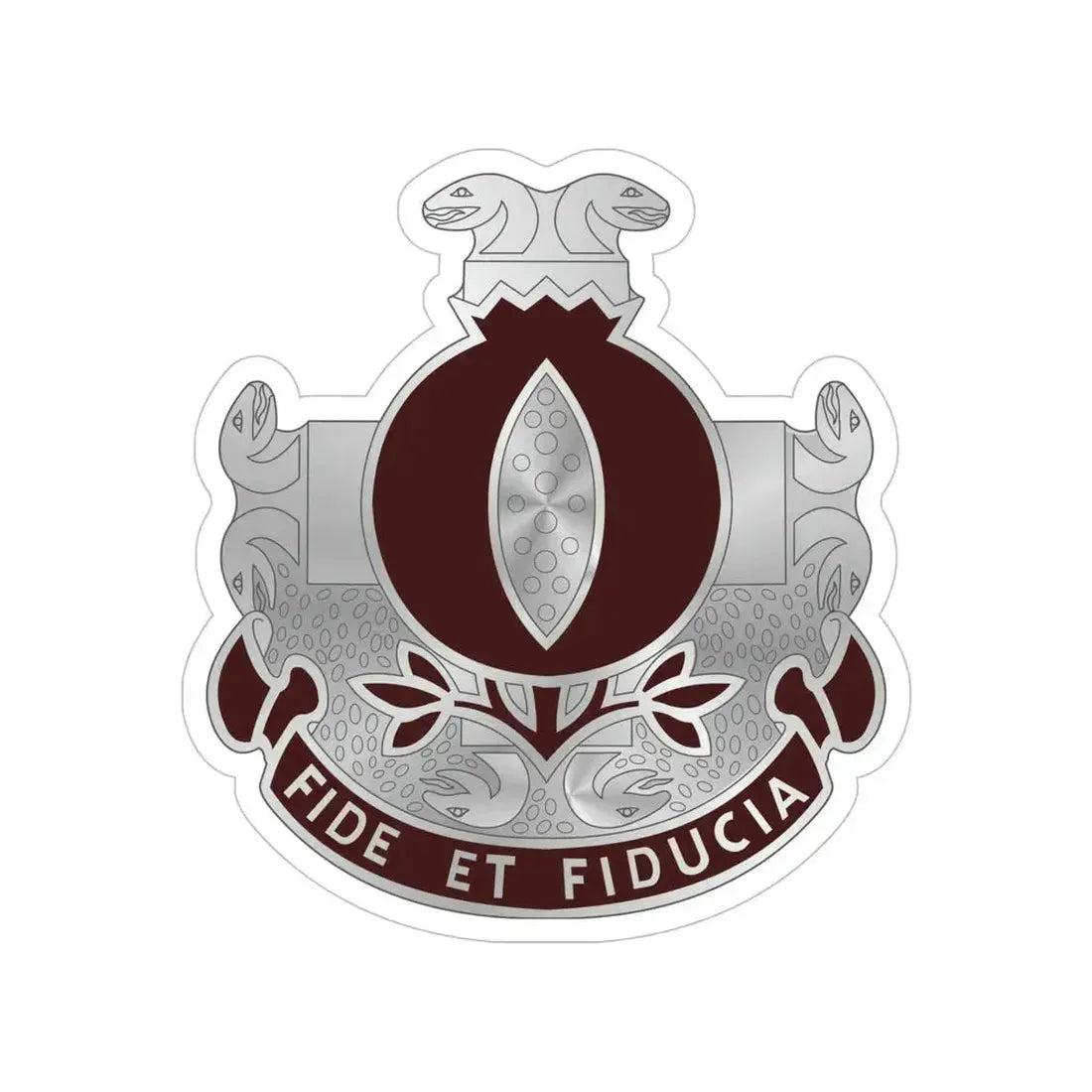 93 Evacuation Hospital (U.S. Army) Transparent STICKER Die-Cut Vinyl Decal 6 Inch - The Sticker Space